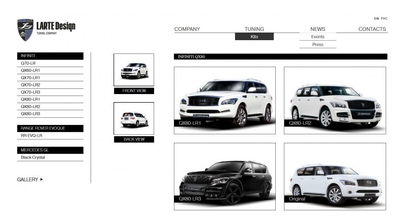 LARTE Design Arrives in California! INFINITI QX80 Customs Are Scary-Cool With 3 Levels of Upgade Kits Offered 45