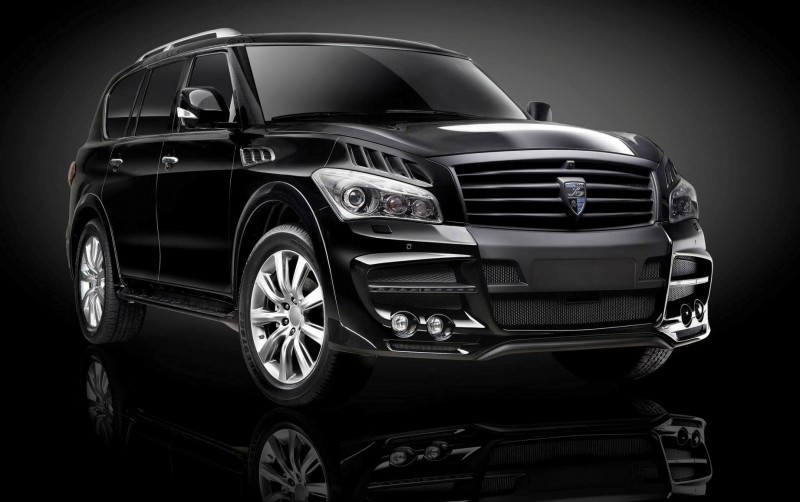 LARTE Design Arrives in California! INFINITI QX80 Customs Are Scary-Cool With 3 Levels of Upgade Kits Offered 5