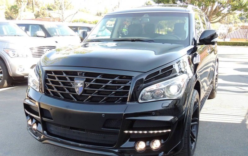 LARTE Design Arrives in California! INFINITI QX80 Customs Are Scary-Cool With 3 Levels of Upgade Kits Offered 8