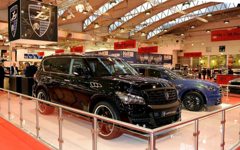 LARTE Design Arrives in California! INFINITI QX80 Customs Are Scary-Cool With 3 Levels of Upgade Kits Offered 9