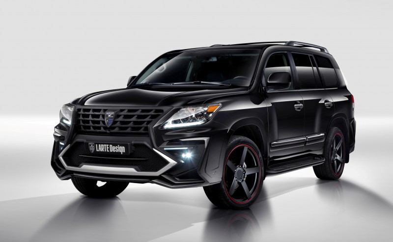 LARTE Design Creates Killer Alligator Upgrade for Lexus LX570 1