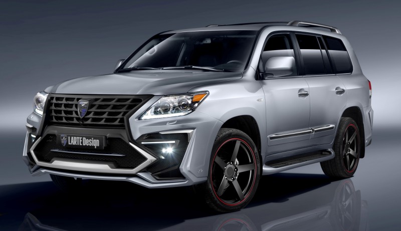 LARTE Design Creates Killer Alligator Upgrade for Lexus LX570 3