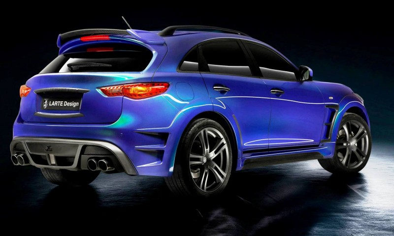 LARTE Design INFINITI QX70 Is Mad-Fast, Mad-Sexy SUV Upgrade Program 11