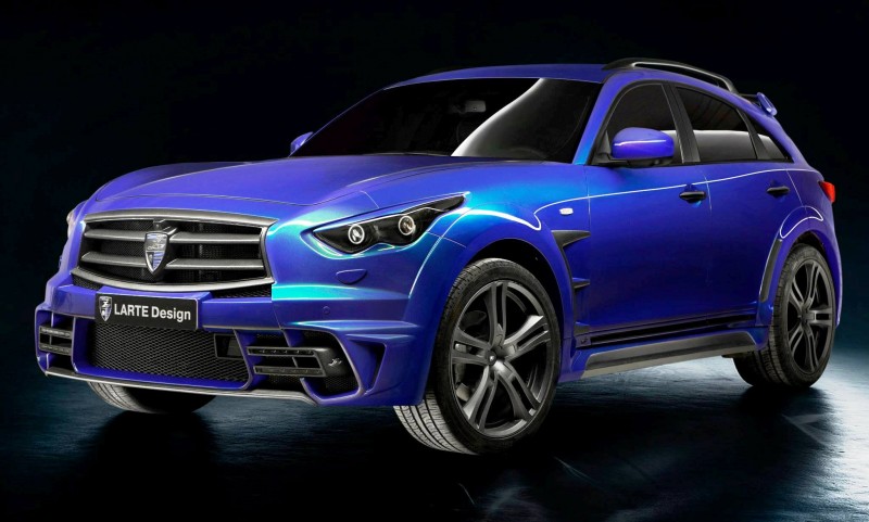 LARTE Design INFINITI QX70 Is Mad-Fast, Mad-Sexy SUV Upgrade Program 4