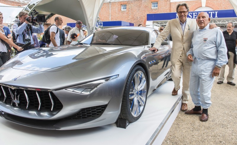 Lord March, Stirling Moss and Alfieri Concept