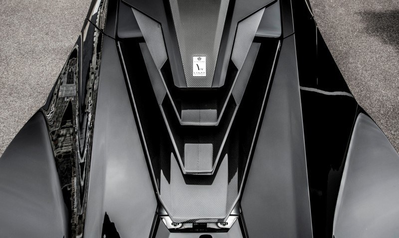 Lykan HyperSport Top View Carbon fiber blades