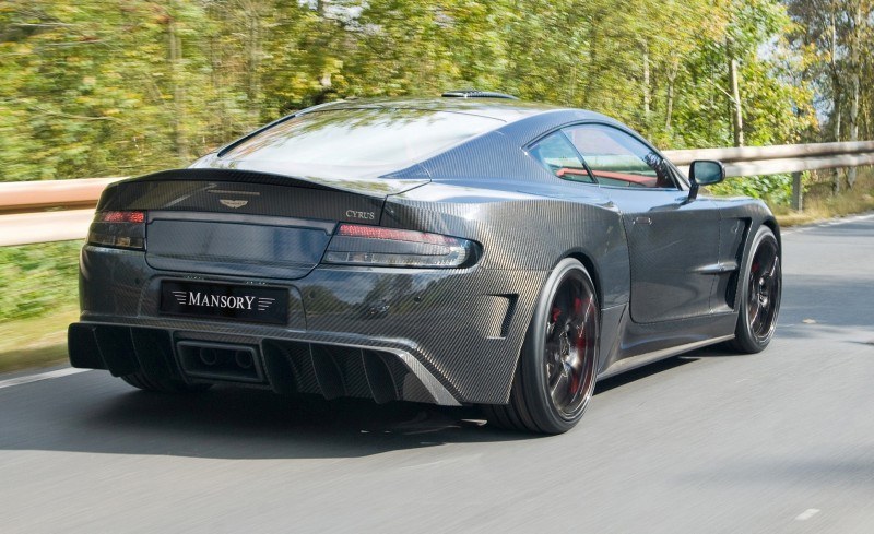 MANSORY Cyrus is Fascinating Carbon Widebody for Aston Martin DB9 and DBS 10