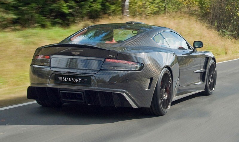 MANSORY Cyrus is Fascinating Carbon Widebody for Aston Martin DB9 and DBS 8