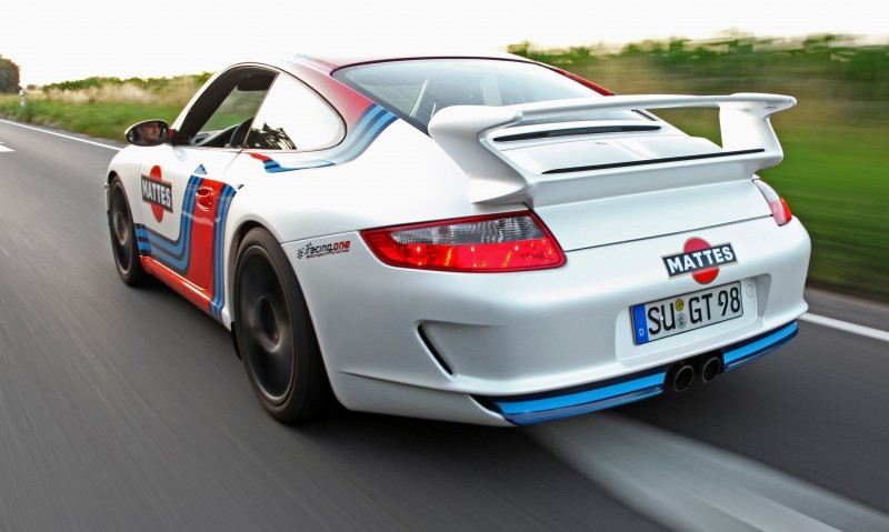 Martini-style Racing Livery by CAM SHAFT for the Porsche 911 GT3 13