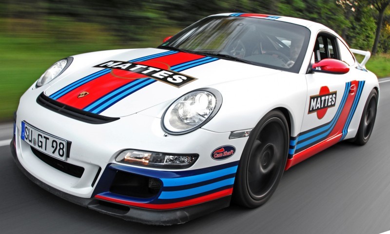 Martini-style Racing Livery by CAM SHAFT for the Porsche 911 GT3 14