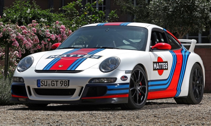 Martini-style Racing Livery by CAM SHAFT for the Porsche 911 GT3 17