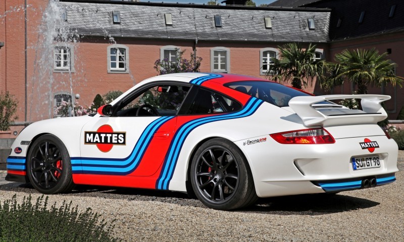 Martini-style Racing Livery by CAM SHAFT for the Porsche 911 GT3 20