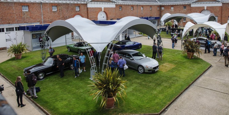 Maserati Centennial Exhibition above