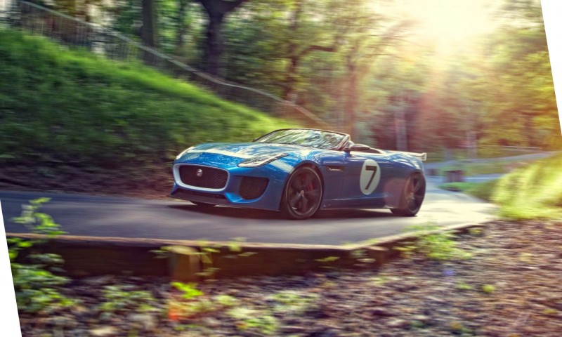 NOW and THEN Design Showcase - 2013 JAGUAR Project 7 versus 1955 JAGUAR D-TYPE  2