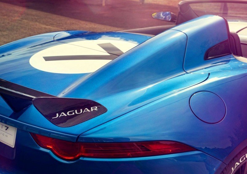 NOW and THEN Design Showcase - 2013 JAGUAR Project 7 versus 1955 JAGUAR D-TYPE  24