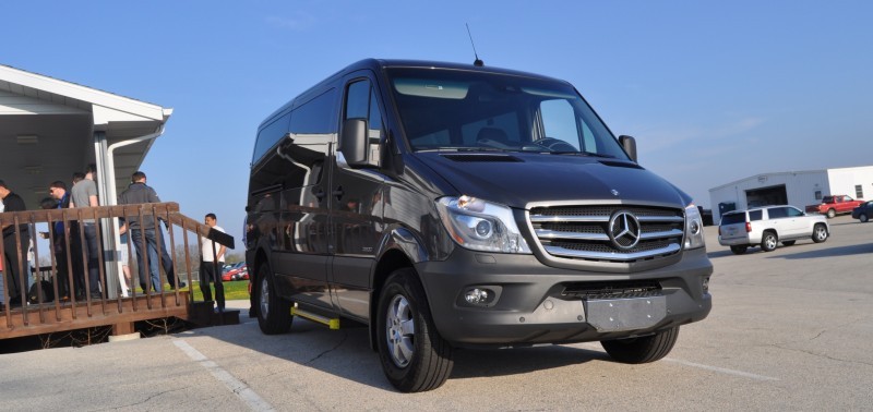 New 2014 Mercedes-Benz Sprinter Vans in Real Life + 2015 4x4 Model Details 1