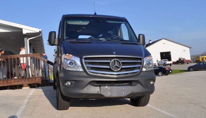 New 2014 Mercedes-Benz Sprinter Vans in Real Life + 2015 4x4 Model Details 2