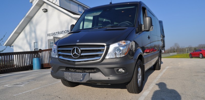 New 2014 Mercedes-Benz Sprinter Vans in Real Life + 2015 4x4 Model Details 4