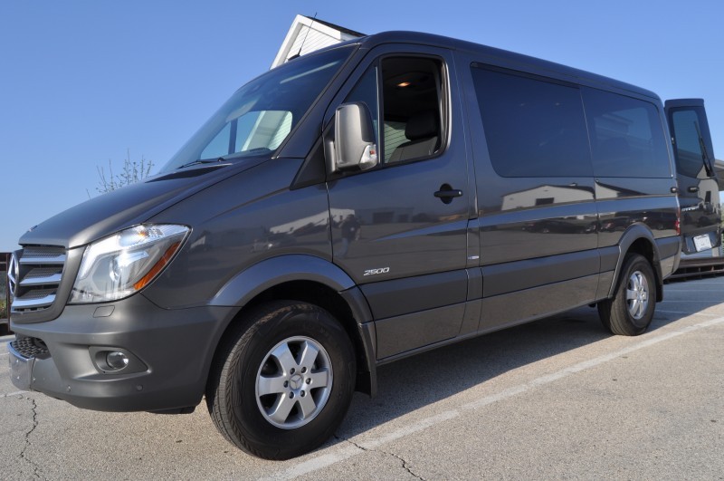 New 2014 Mercedes-Benz Sprinter Vans in Real Life + 2015 4x4 Model Details 5