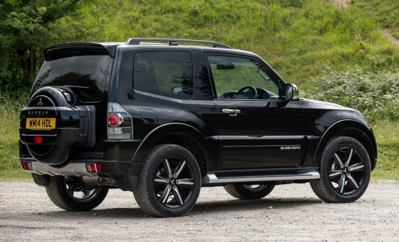 New Mitsubishi Shogun SWB Barbarian for UK Will Make You Miss The Montero 56