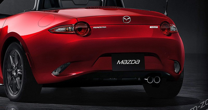 Next-Gen 2016 Mazda MX-5 First Look Shows Lean New Design 9