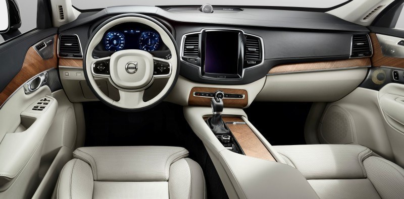 PRODUCTION 2015 VOLVO XC90 Interior First Look 10