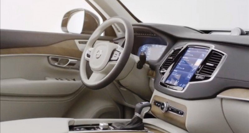 PRODUCTION 2015 VOLVO XC90 Interior First Look 18