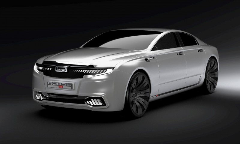 QOROS Is Little Brand With Big Ideas - Qoros9 and Flagship Concept Designs Maturing 2