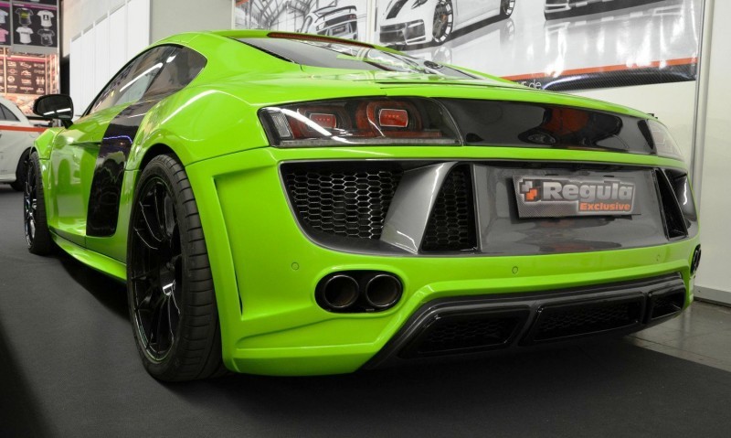 REGULA EXCLUSIVE Bodykits for Audi R8, Porsche Panamera and Porsche Cayenne Are Wide and Wild  12