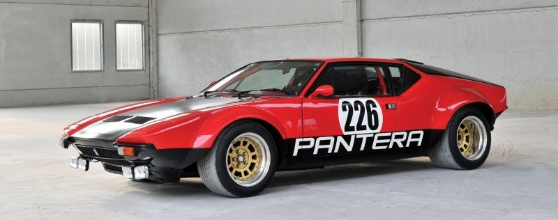 RM Auctions Monaco 2014 Highlights - 1973 DeTomaso Pantera Rally Special Is Low-Brow Heaven 1