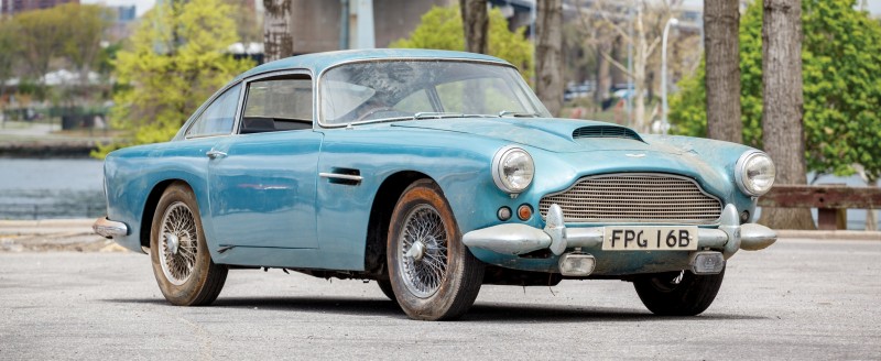 RM Auctions Monterey 2014 Preview - 1961 Aston-Martin DB4 Lost by Castrol Ltd, Found By You 1