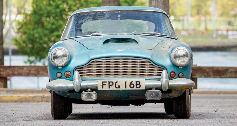 RM Auctions Monterey 2014 Preview - 1961 Aston-Martin DB4 Lost by Castrol Ltd, Found By You 15