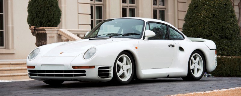 RM Monaco 2014 Highlights - 1985 Porsche 959 Prototype in Bright White Earns $653k 1