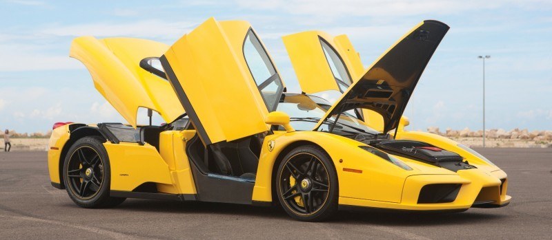 RM Monaco 2014 Highlights - 2003 Ferrari Enzo in Yellow over Black 18