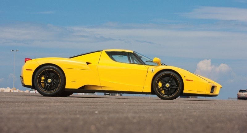 RM Monaco 2014 Highlights - 2003 Ferrari Enzo in Yellow over Black 5