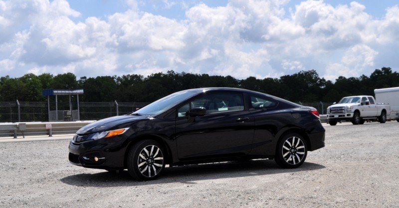 Road Test Review - 2014 Honda Civic EX-L Coupe 30