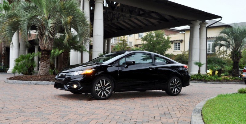 Road Test Review - 2014 Honda Civic EX-L Coupe 96