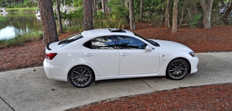 Road Test Review 2014 Lexus IS-F Is AMAZING 11