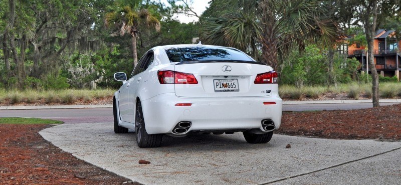 Road Test Review 2014 Lexus IS-F Is AMAZING 16