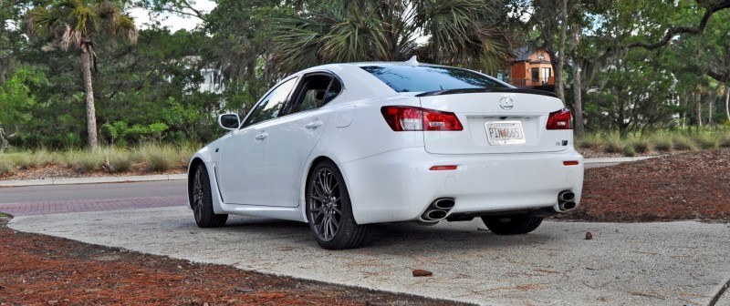 Road Test Review 2014 Lexus IS-F Is AMAZING 17