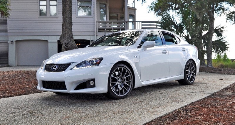 Road Test Review 2014 Lexus IS-F Is AMAZING 22