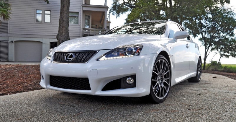 Road Test Review 2014 Lexus IS-F Is AMAZING 24