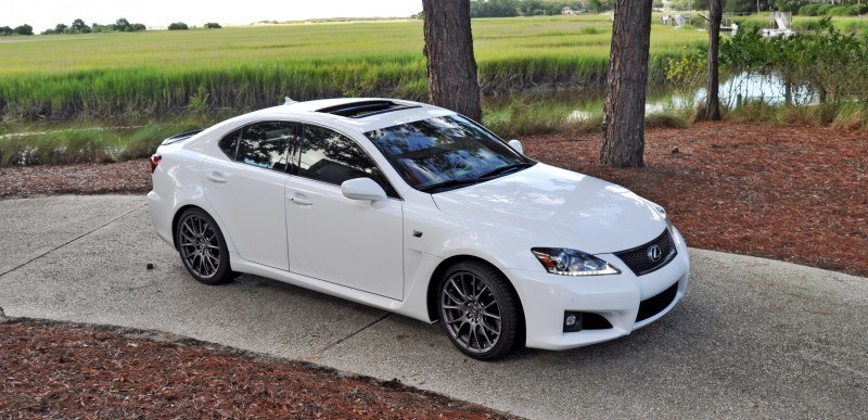 Road Test Review 2014 Lexus IS-F Is AMAZING 9