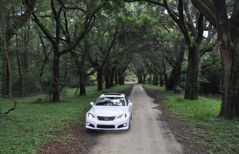 Road Test Review 2014 Lexus IS-F Is AMAZING Fun - 416HP 5.0L V8 Is Heaven in a Throttle 128