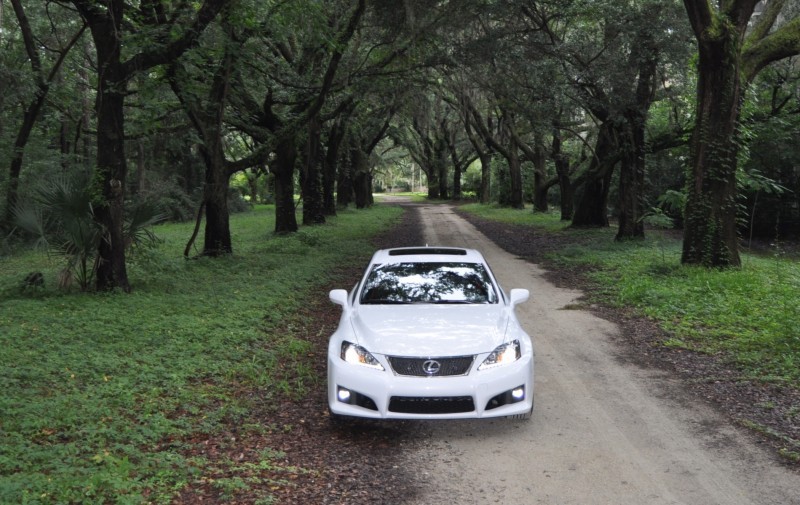 Road Test Review 2014 Lexus IS-F Is AMAZING Fun - 416HP 5.0L V8 Is Heaven in a Throttle 129