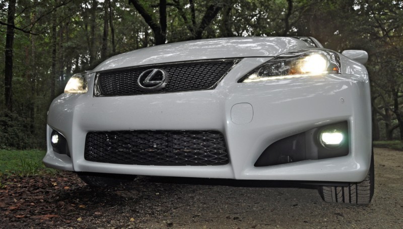 Road Test Review 2014 Lexus IS-F Is AMAZING Fun - 416HP 5.0L V8 Is Heaven in a Throttle 131