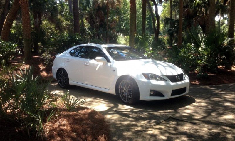 Road Test Review 2014 Lexus IS-F Is AMAZING Fun - 416HP 5.0L V8 Is Heaven in a Throttle 146