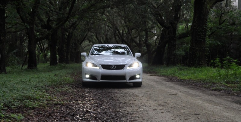 Road Test Review 2014 Lexus IS-F Is AMAZING Fun - 416HP 5.0L V8 Is Heaven in a Throttle 25