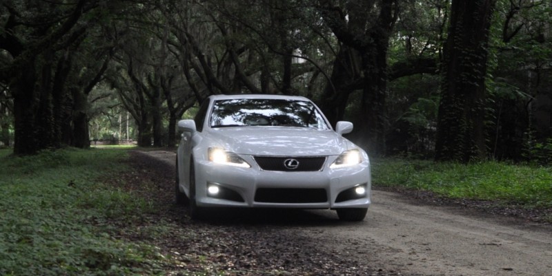 Road Test Review 2014 Lexus IS-F Is AMAZING Fun - 416HP 5.0L V8 Is Heaven in a Throttle 26