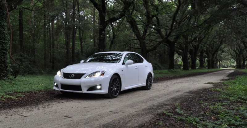 Road Test Review 2014 Lexus IS-F Is AMAZING Fun - 416HP 5.0L V8 Is Heaven in a Throttle 27